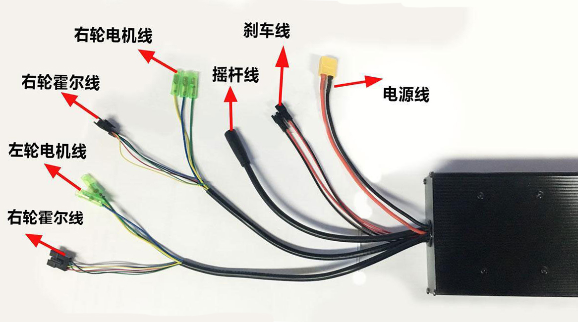 电动车控制器的接线方法